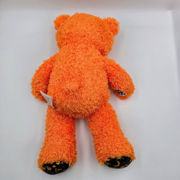 Build A Bear Jack O Lantern Pumpkin Light Up Halloween Stuffed Plush BAB Orange - Picture 7 of 11